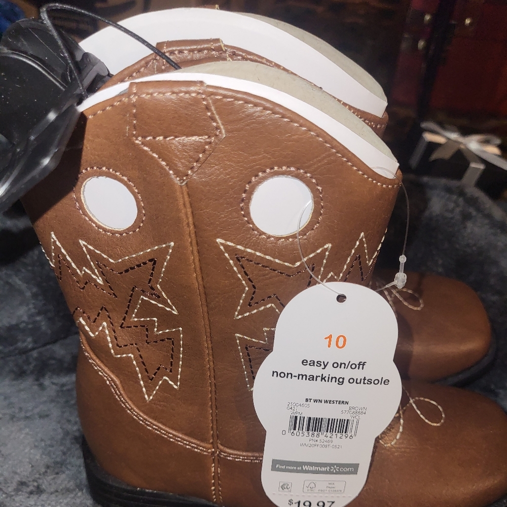 Size 10 boys cowboy boots